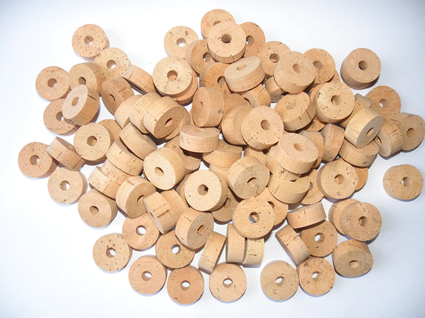 100 CORK RINGS 11/4"X1/2" GRADE EXTRA BORE 5/16" (8 mm)