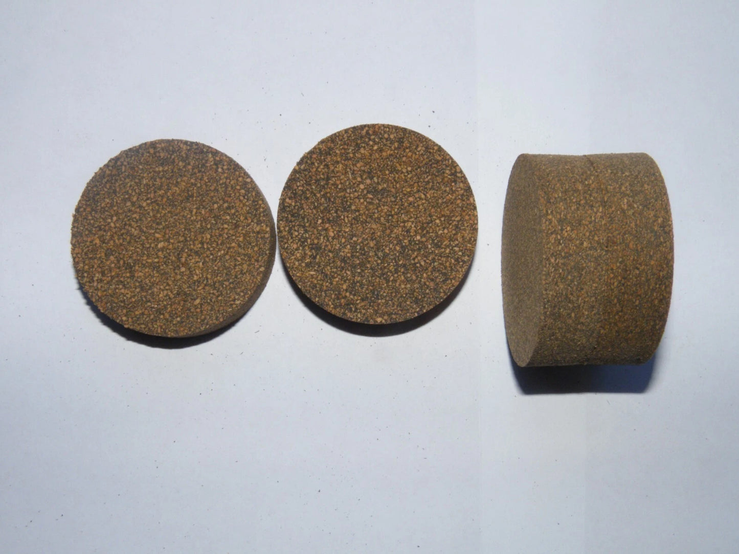 10 RUBBERIZED CORK RINGS 1 3/4"X1/2" NO BORE