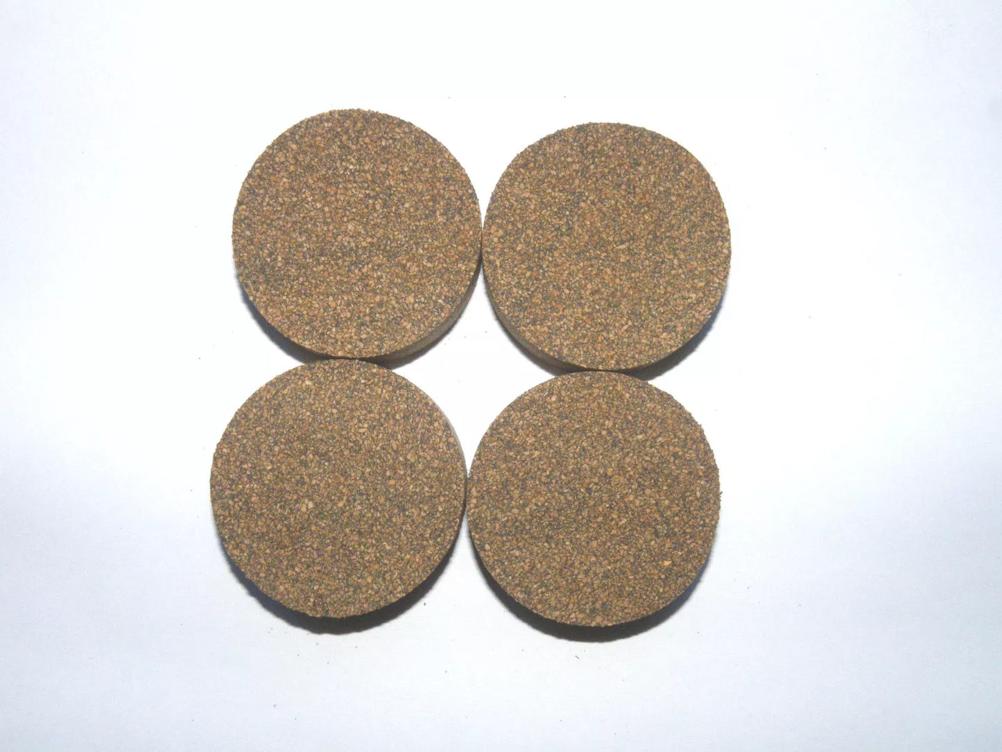 10 RUBBERIZED CORK RINGS 1 3/4"X1/2" NO BORE