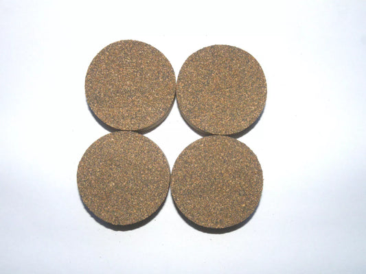 10 RUBBERIZED CORK RINGS 1 3/4"X1/2" NO BORE